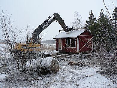 kaivinkone siirtotyö vesikuljetus